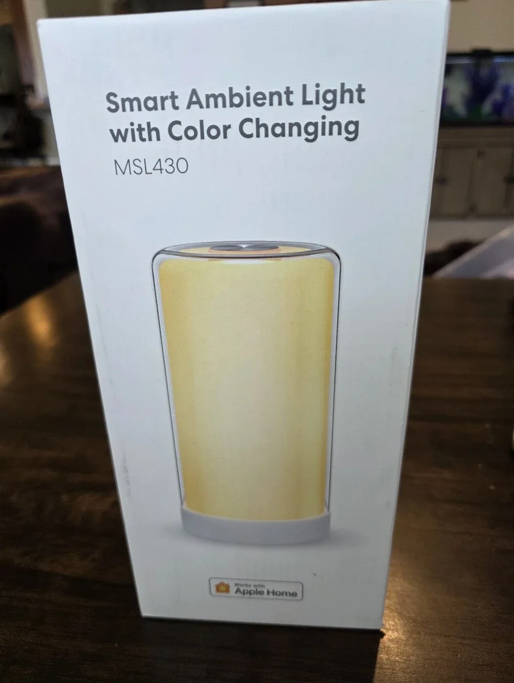 Smart Ambient Light with Color Changing LED - Yellow - MSL430